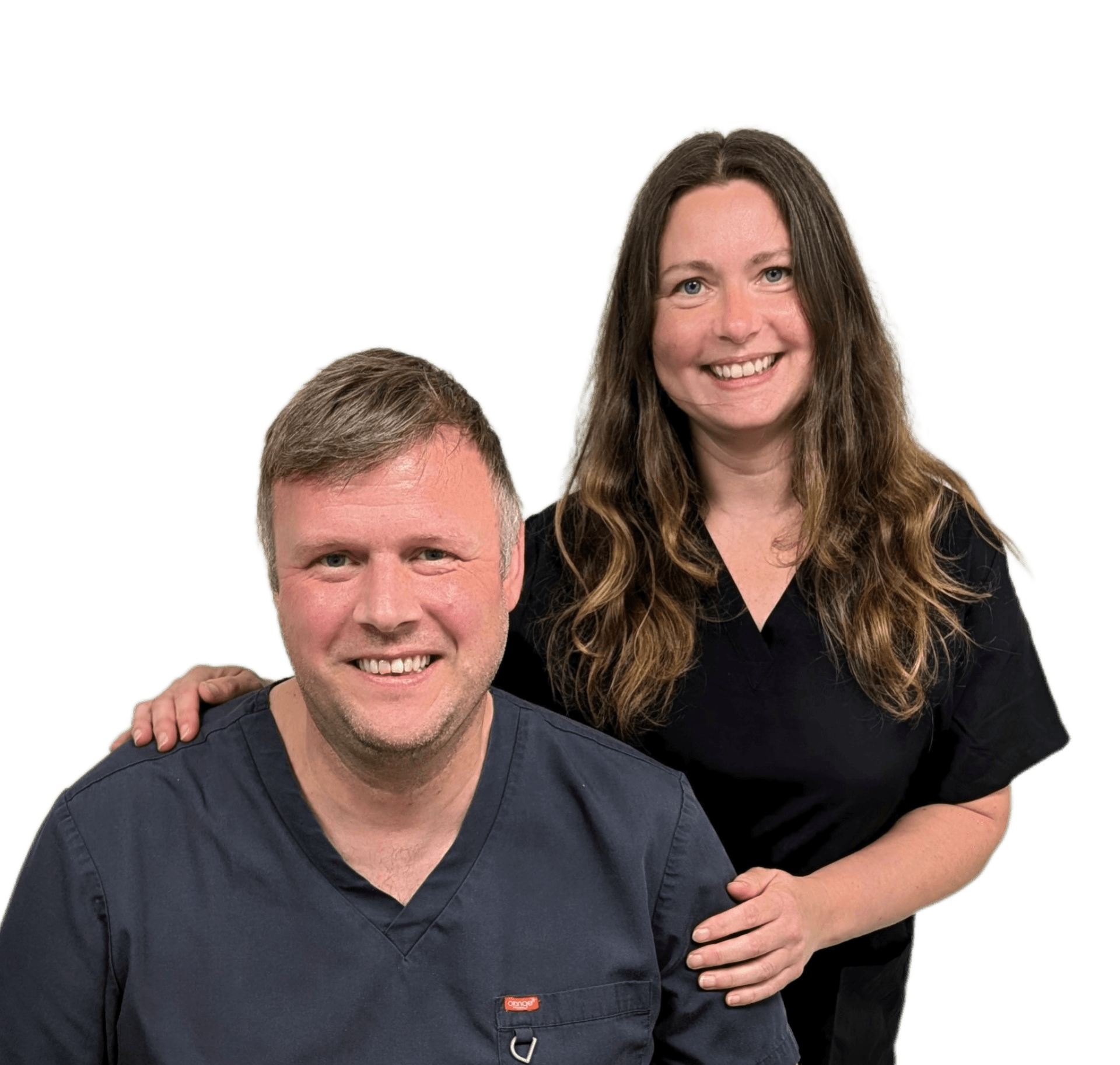 Lisa and Graeme from Chapeltown Foot Clinic, Sheffield